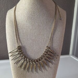 Romolo "Phoenix Feather" Statement Neclace NWT